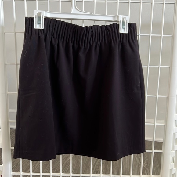 J CREW black mini skirt with pockets - Picture 1 of 2